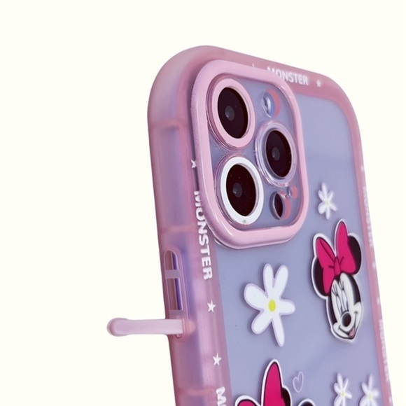 Minnie Magic:Stylishly Safeguard Your iPhone 13 Pro Max with a Cute Cartoon Case - Picture 3 of 4